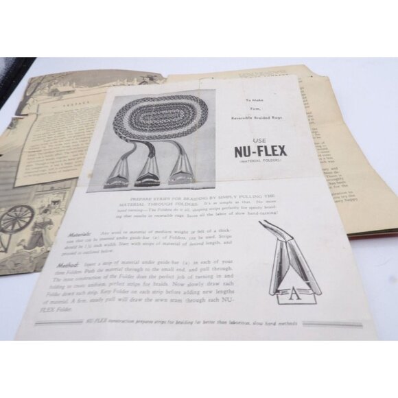 How to Braid a Rug in One Day The Nu-Flex Way ©1949 - Picture 3 of 9